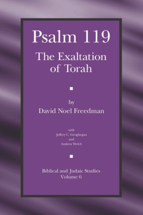 Cover image for Psalm 119: The Exaltation of Torah By David Noel Freedman