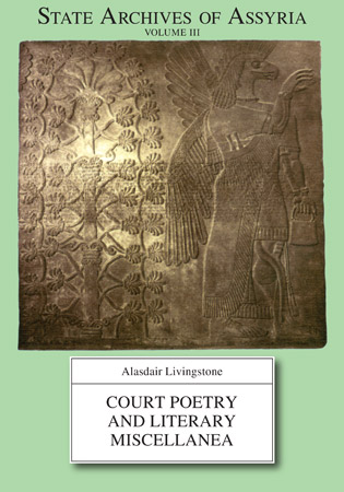 Cover image for Court Poetry and Literary Miscellanea By Alasdair Livingstone