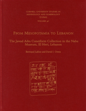 Cover for the book From Mesopotamia to Lebanon