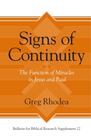 Cover for the book Signs of Continuity