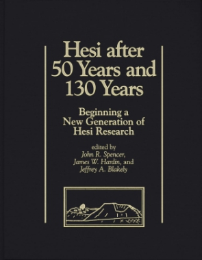 Cover for the book Hesi after 50 Years and 130 Years