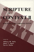 Cover image for Scripture in Context II: More Essays on the Comparative Method Edited by William W. Hallo, James C. Moyer, and Leo G. Perdue