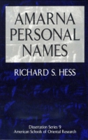 Cover for Amarna Personal Names