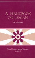 Cover image for A Handbook on Isaiah By Jan de Waard