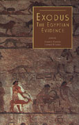 Cover image for Exodus: The Egyptian Evidence Edited by Ernest S. Frerichs and Leonard H. Lesko
