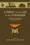 Cover for Liturgy in the Life of the Synagogue