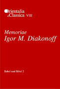 Cover for Babel und Bibel 2: Memoriae Igor M. Diakonoff