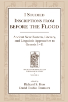 Cover for I Studied Inscriptions from Before the Flood