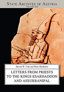 Cover for Letters from Priests to the Kings Esarhaddon and Assurbanipal