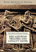 Cover image for Neo-Assyrian Treaties and Loyalty Oaths By Simo Parpola and Kazuko Watanabe