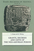 Cover image for Grants, Decrees and Gifts of the Neo-Assyrian Period By L. Kataja and R. Whiting