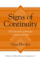Cover for Signs of Continuity