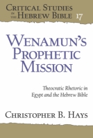 Cover for Wenamun’s Prophetic Mission