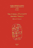 Cover image for CUSAS 01: The Cornell University Archaic Tablets By Salvatore F. Monaco