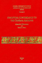 Cover image for CUSAS 04: Analytical Concordance to the Garšana Archives By Alexandra Kleinerman and David I. Owen