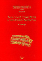 Cover image for CUSAS 10: Babylonian Literary Texts in the Schøyen Collection By Andrew R. George