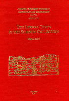 Cover image for CUSAS 12: The Lexical Texts in the Schøyen Collection By Miguel Civil