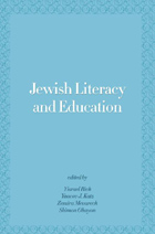 Cover image for Jewish Literature and History: An Interdisciplinary Conversation Edited by Eliyana R. Adler and Sheila E. Jelen