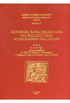 Cover image for CUSAS 17: Cuneiform Royal Inscriptions and Related Texts in the Schøyen Collection Edited by Andrew R. George, Contributions by Miguel Civil, Piotr Steinkeller, and F. Vallet