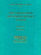 Cover image for The Tablets from the Temple Precinct at Nuzi By Brigitte Lion and Diana Stein