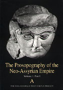 Cover for The Prosopography of the Neo-Assyrian Empire, Volume 1, Part I