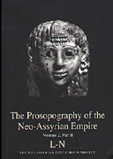 Cover for The Prosopography of the Neo-Assyrian Empire, Volume 2, Part II