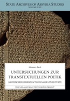 Cover for Untersuchungen Zur Transtextuellen Poetik