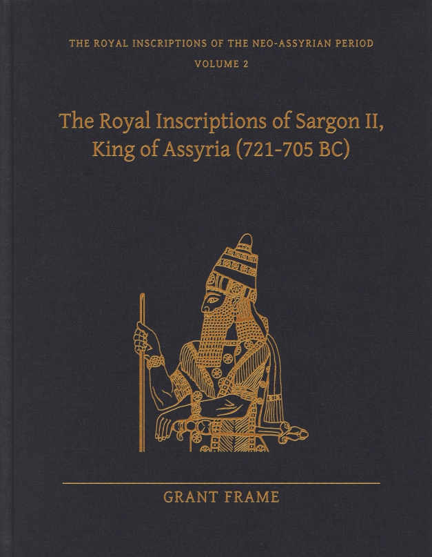 Cover for The Royal Inscriptions of Sargon II, King of Assyria (721–705 BC)
