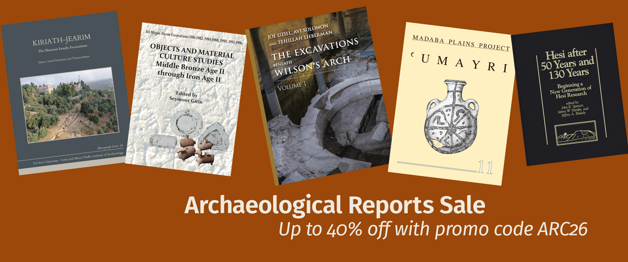 Archaeology Reports Sale