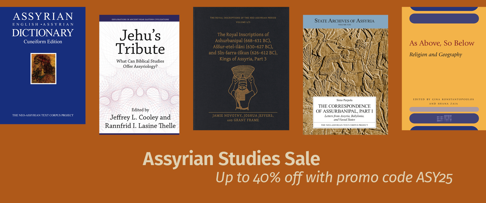 Assyrian Studies Sale Banner