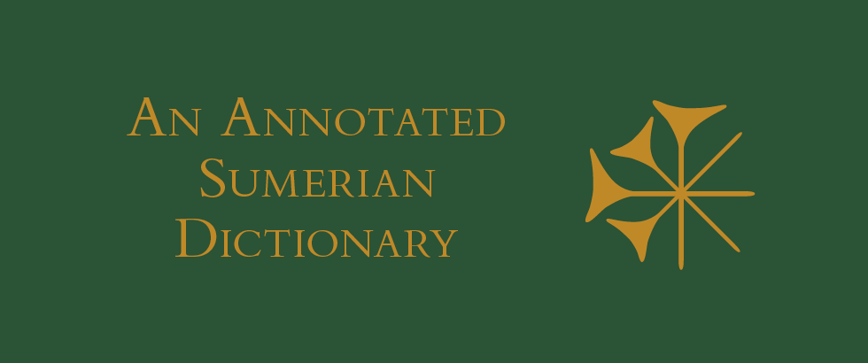 banner for An Annotated Sumerian Dictionary