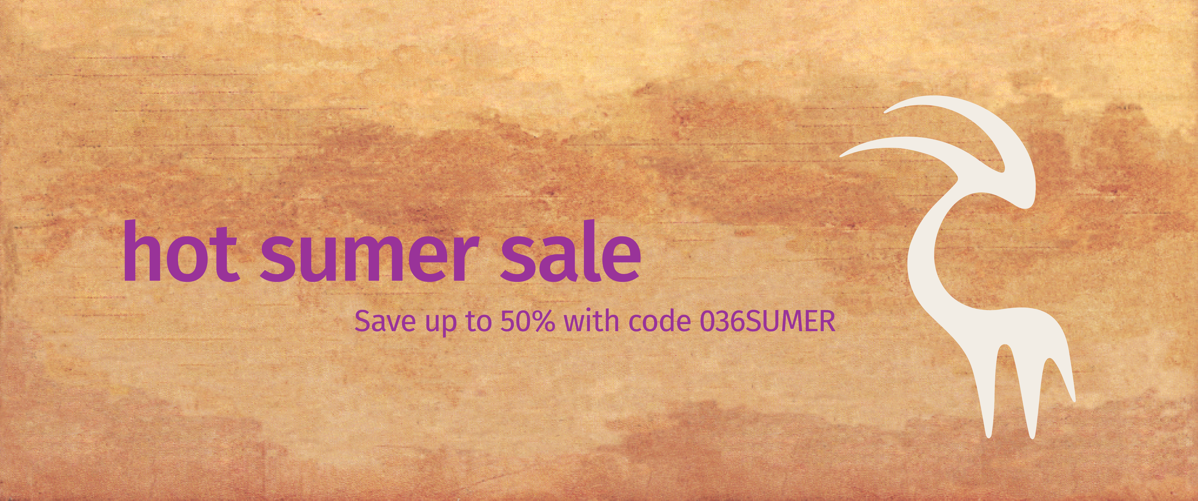 Hot Sumer Sale: Save up to 50%